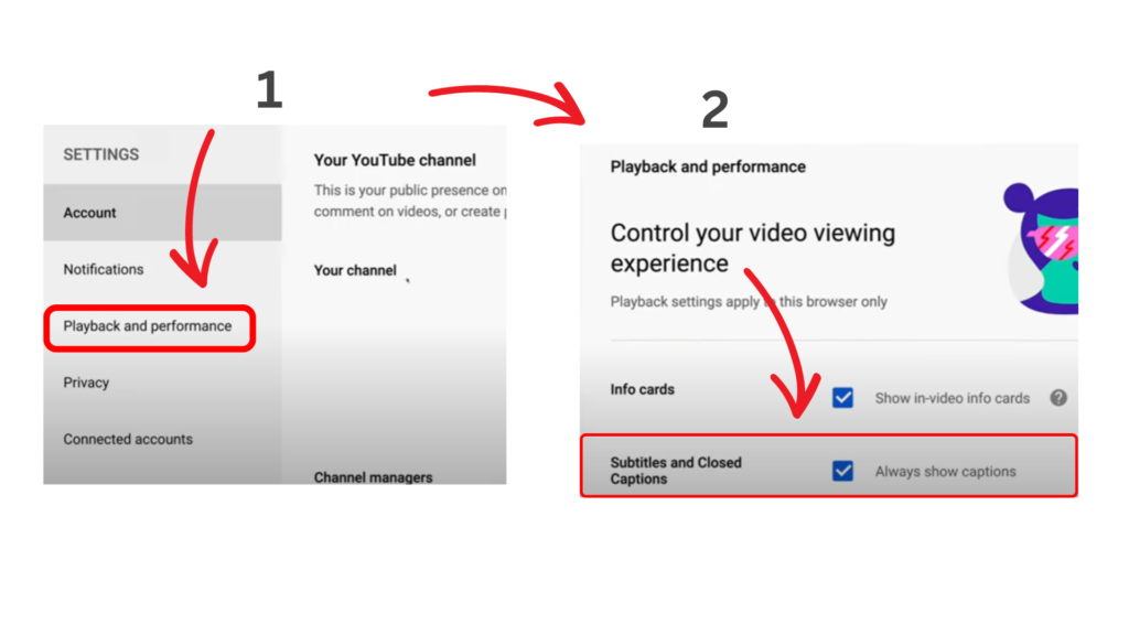 YouTube closed captioning - YouTube Feature 2