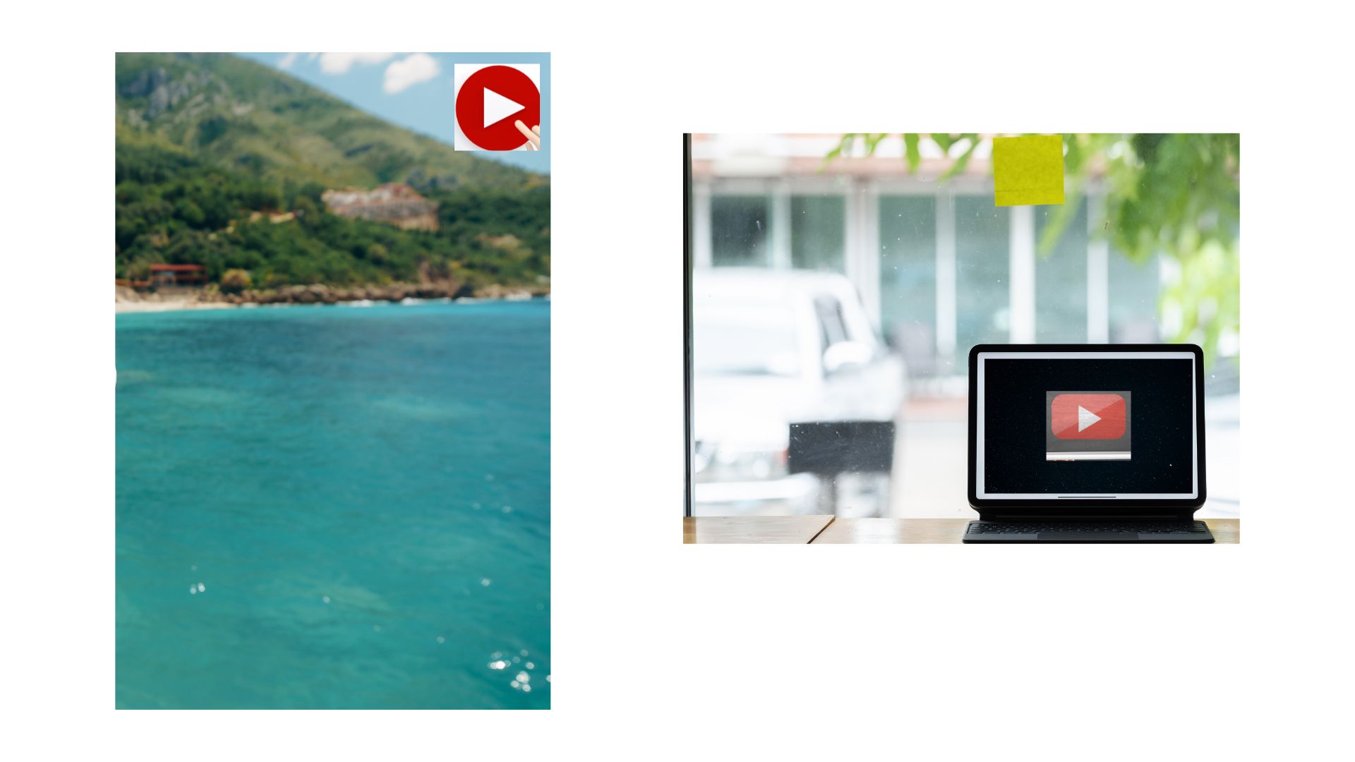 Change backgrounds as a pattern interrupt in YouTube video