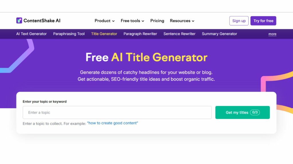 semrush-title generator
