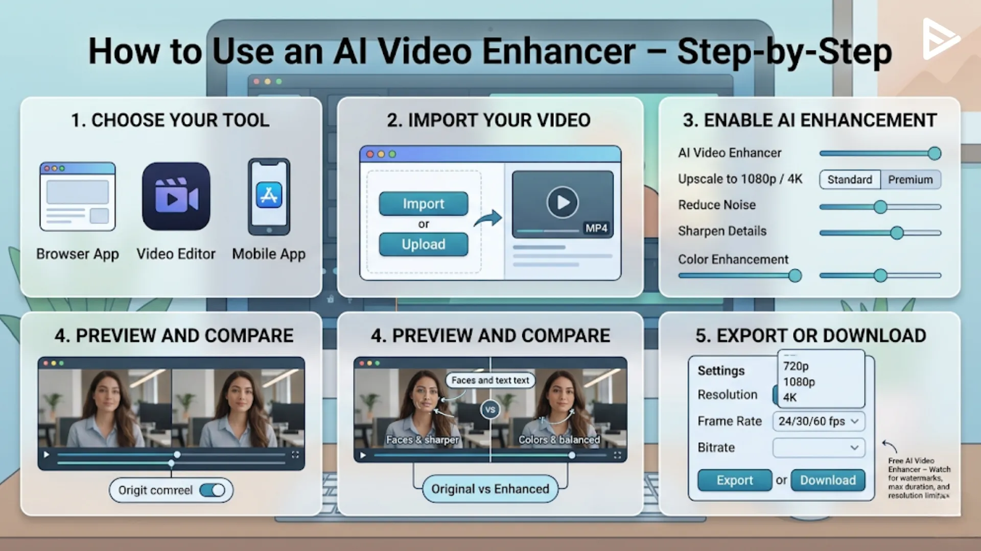 AI Video Enhancement