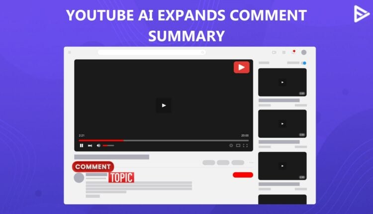 YouTube AI comment summary