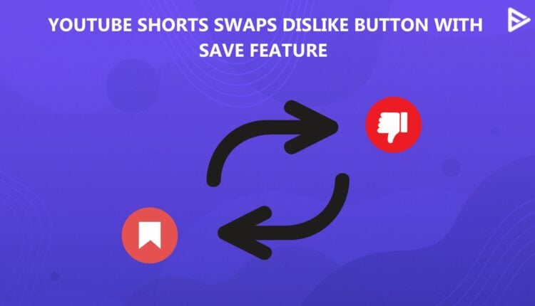 save feature on youtube shorts