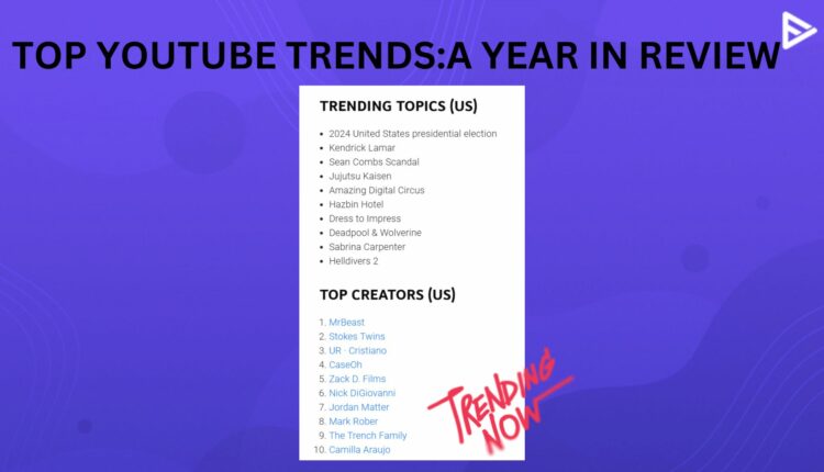 trending topics on youtube