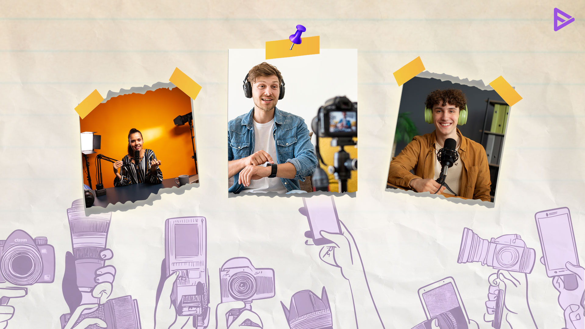 equipment to video blog