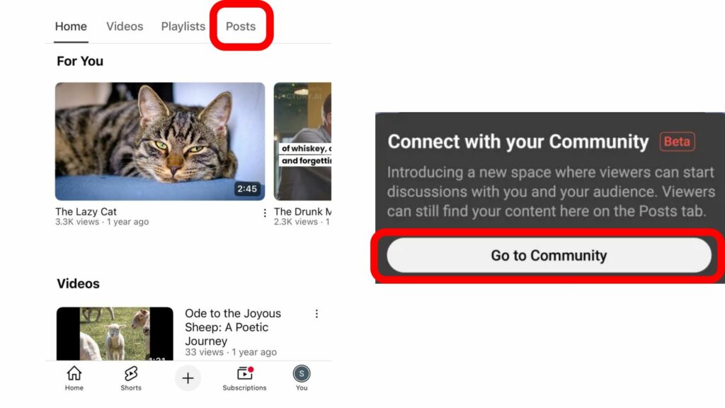 YOUTUBE-JOIN THE COMMUNITY-DISCORD LIKE