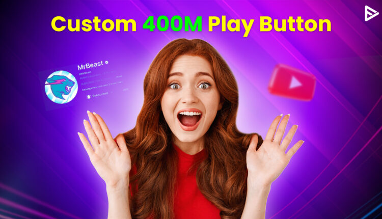 Custom 400M Play Button