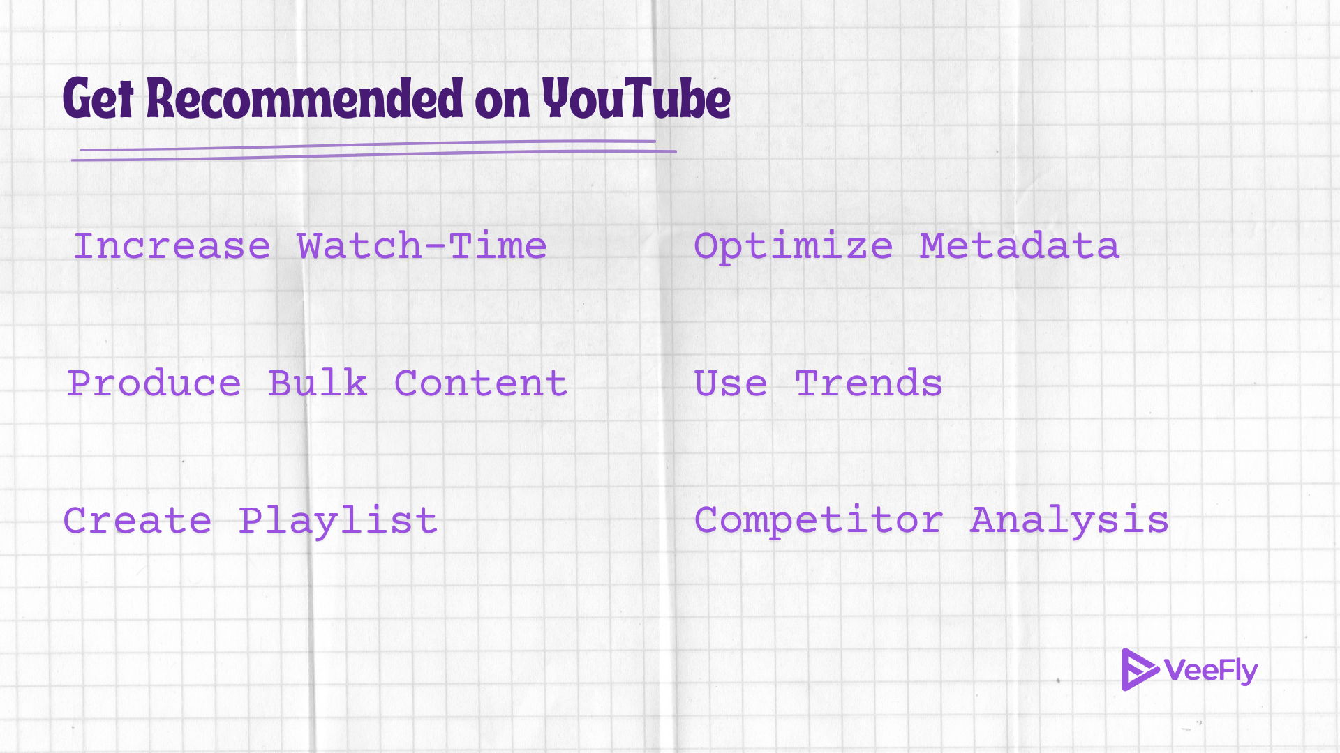 Tips to get your video recommended on YouTube