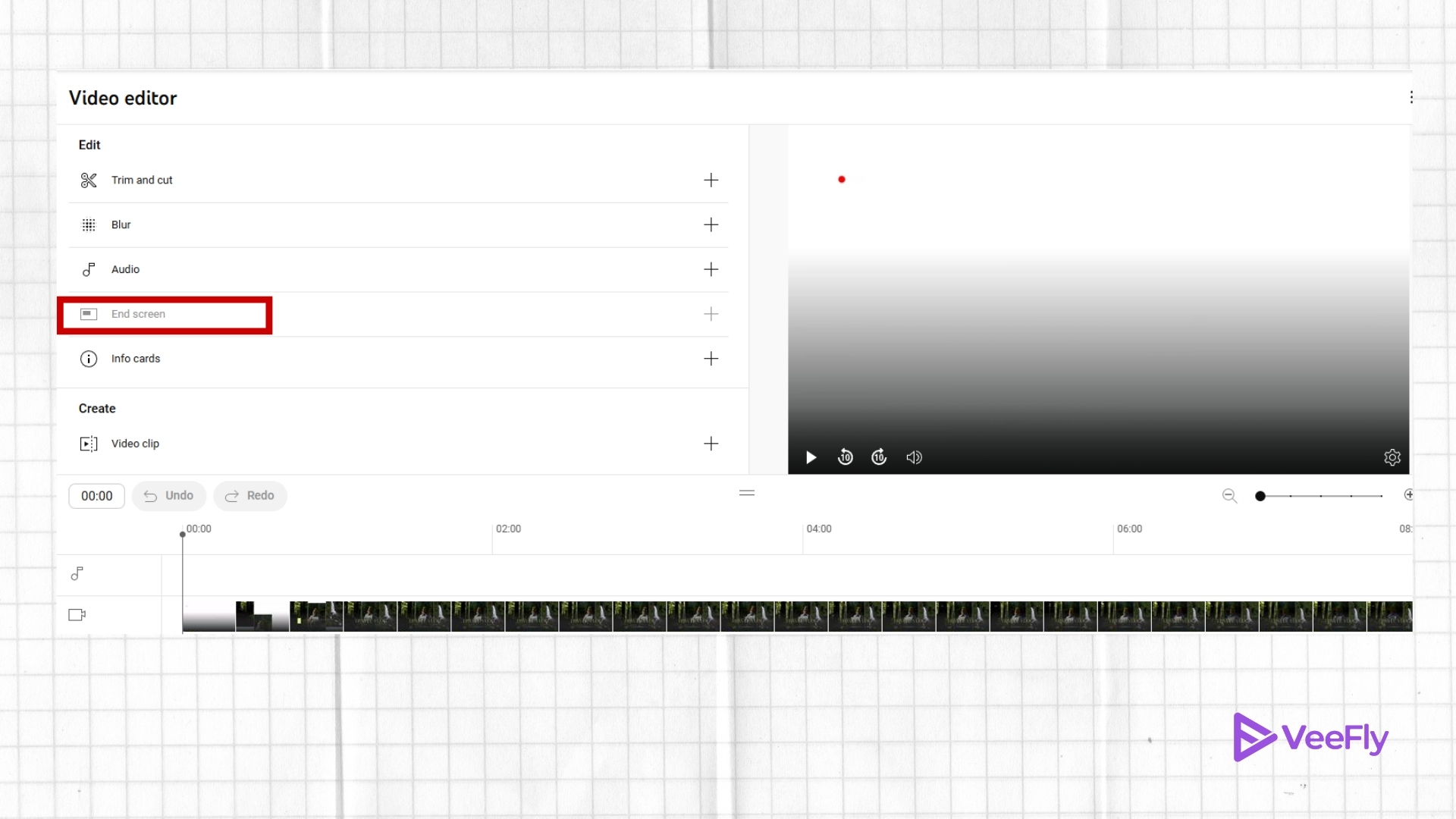 end screen 