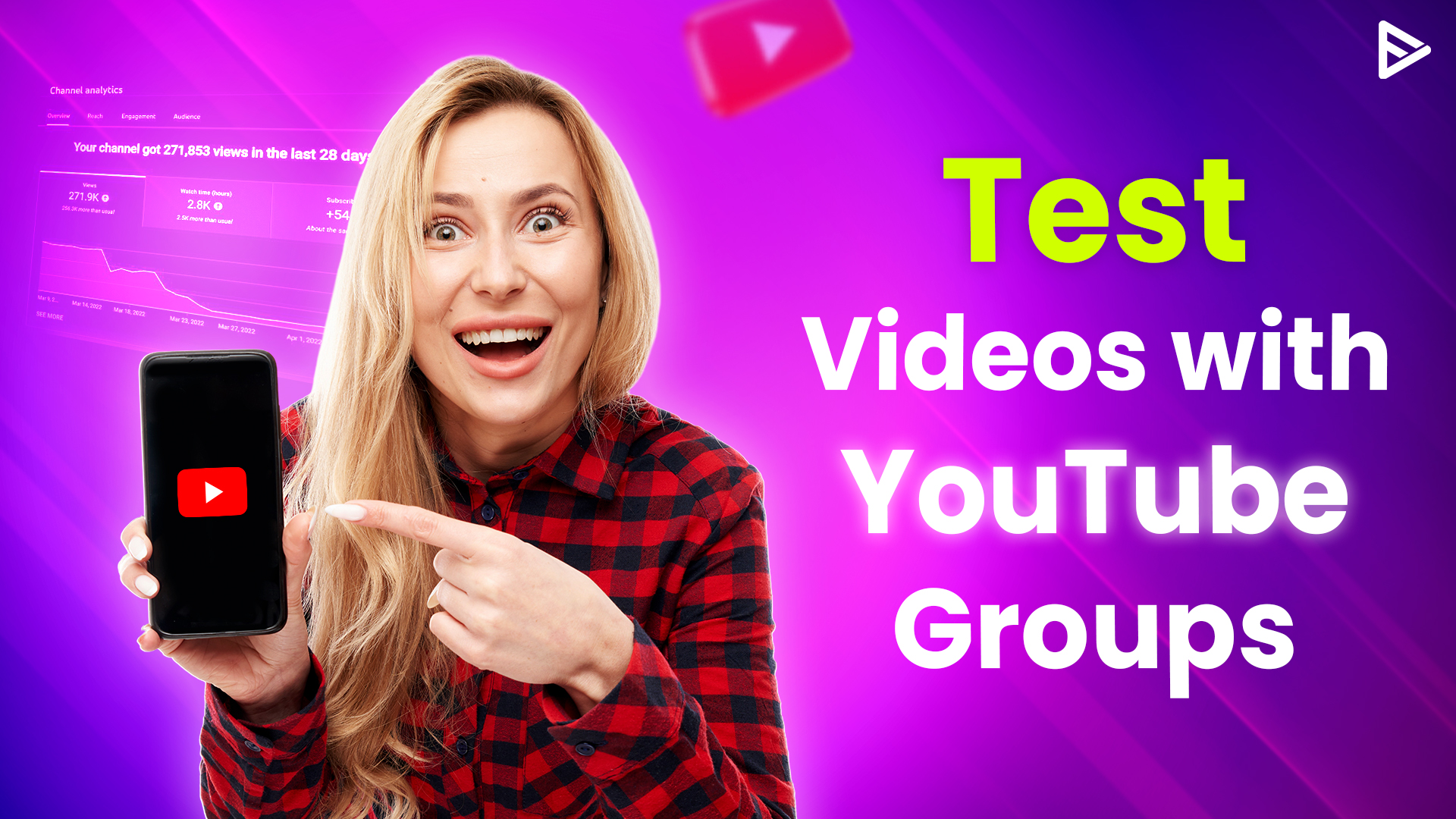 How to Test Videos in YouTube Groups