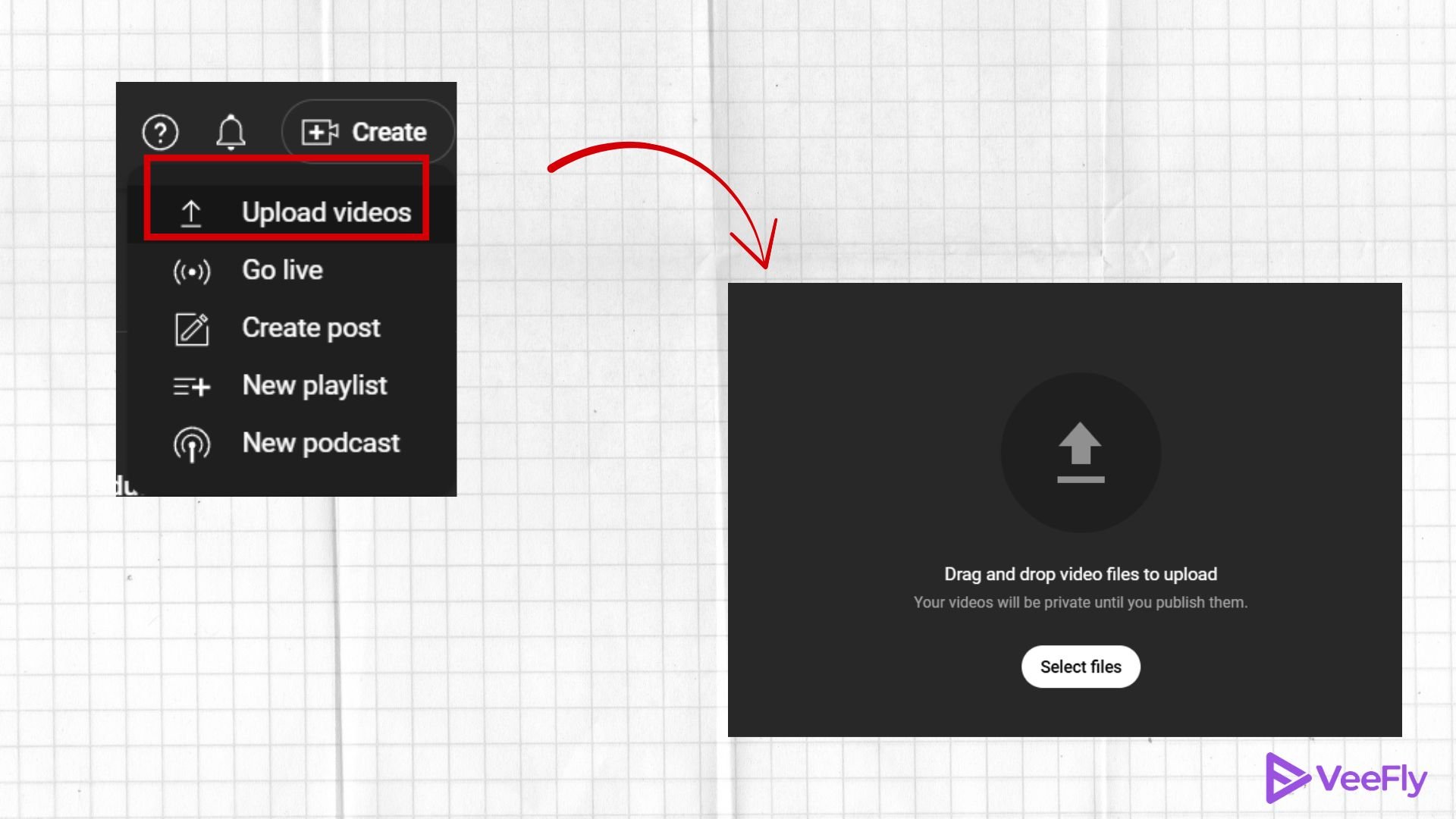 schedule a youtube video