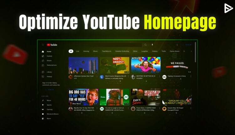 How to customize your YouTube homepage