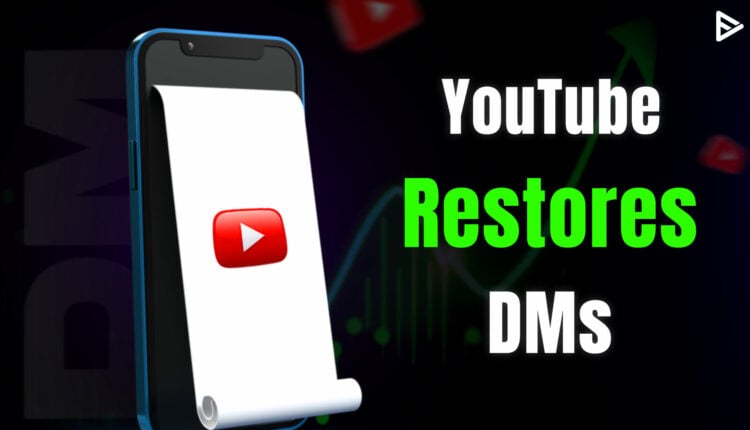 youtube direct message in 2025