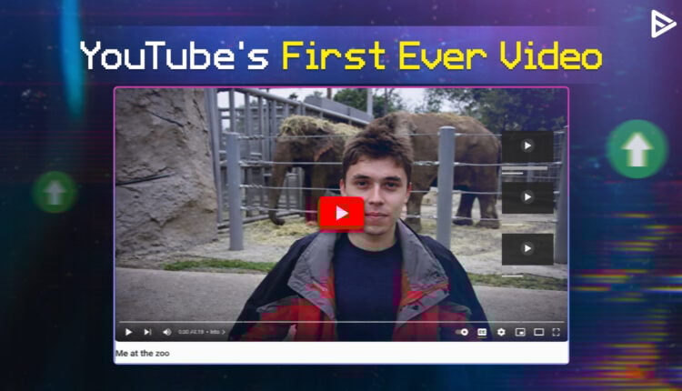 YouTube first video me at the zoo