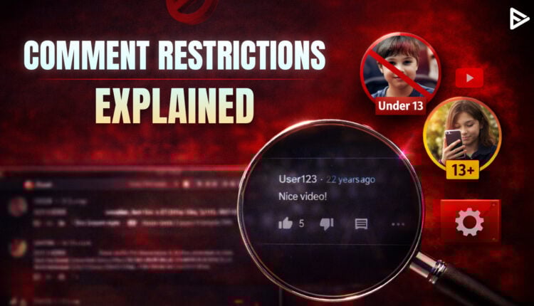 what age can use comment on youtube explained for creators in 2026