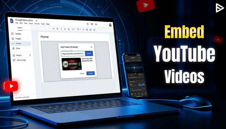 add video to google sites