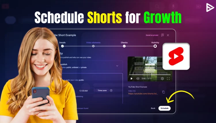 Can you schedule YouTube Shorts