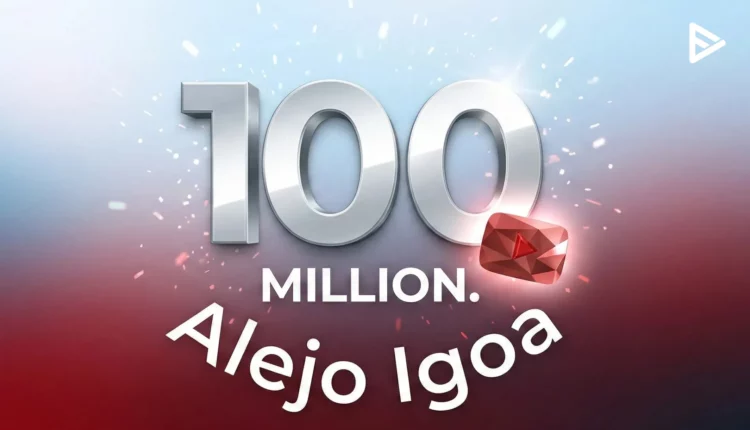 Alejo Igoa 100 million subscribers red button
