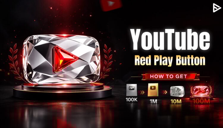 red diamond play button