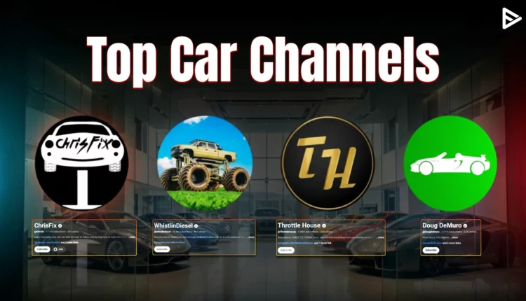 Blog Thumbnail image YouTube car channels