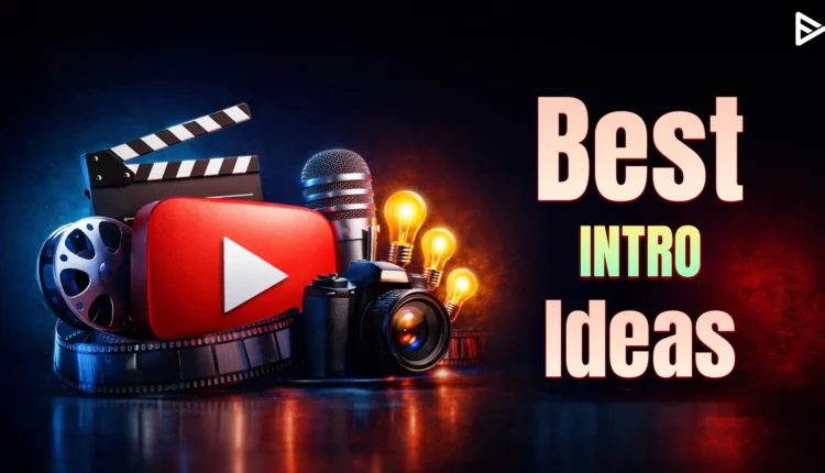 An blog thumbnail showing YouTube intro template