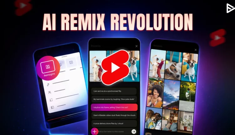 YouTube shorts ai remix