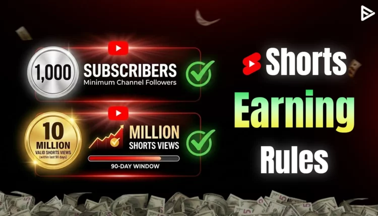 YouTube Shorts monetization requirements