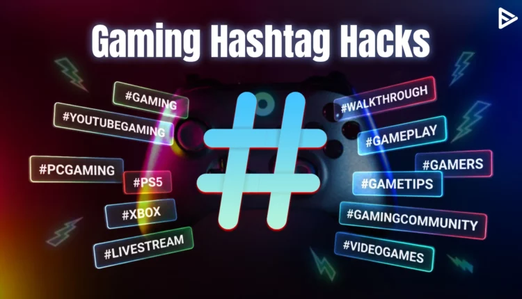 An Image showing gaming YouTube tags on blog thumbnail image.