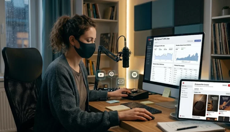 An image showcasing how to get popular on YouTube