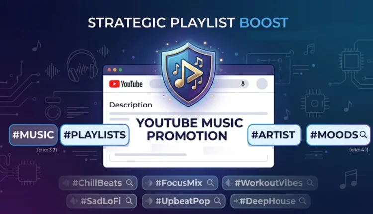 An Image showing glimpse of YouTube Music Promotion.