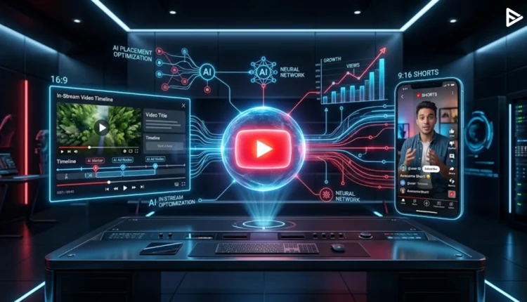 An image showcasing YouTube ads placement format
