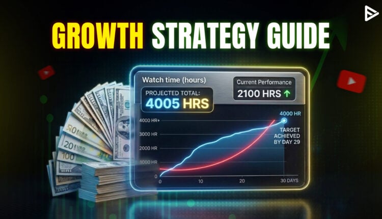 how to get 4000 watch hours in 30 days