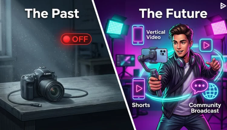 An image showcasing about fact that is daily vlogging dead