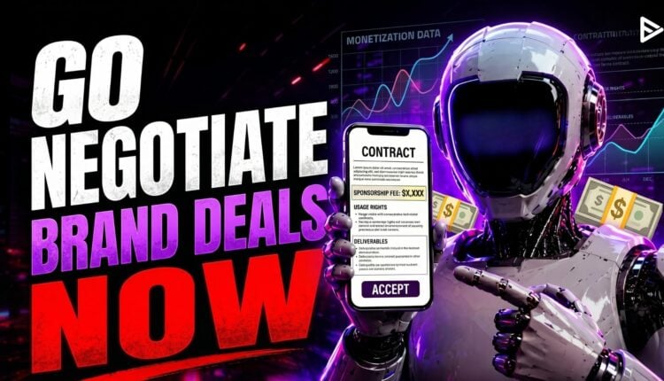 How to negotiate YouTube brand deals