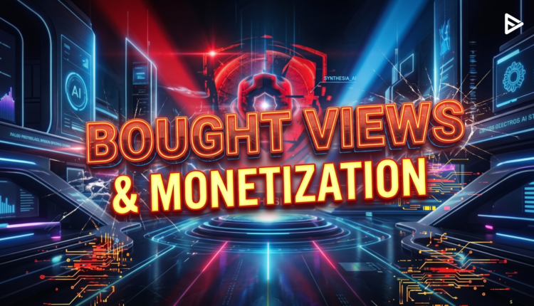 Does buying YouTube views count toward monetization watch hours graphic