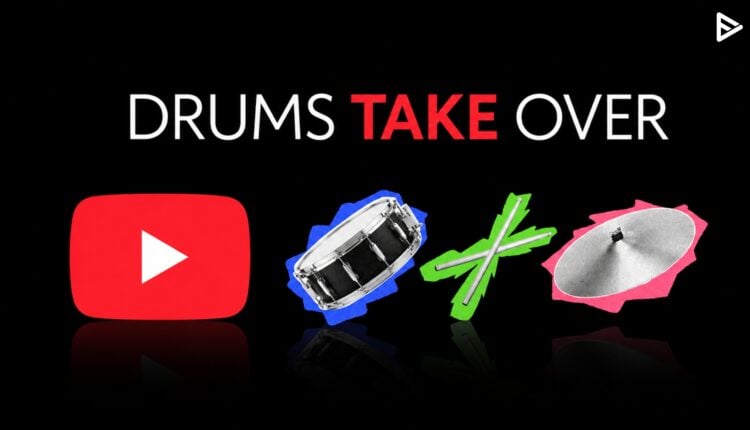youtube drum logo