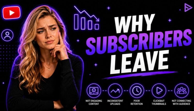 youtube losing subscribers