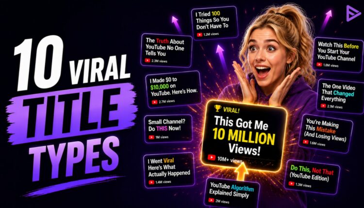 "Table of buzzwords, pairings, and examples for viral YouTube titles