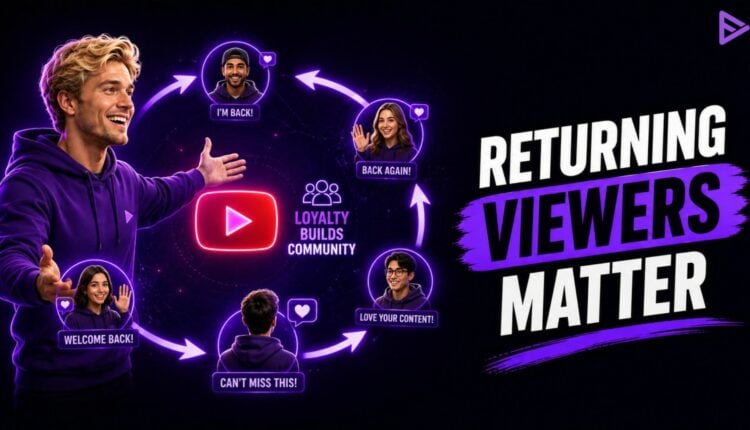 YouTube Analytics Audience tab showing new, casual, and regular viewer segments
