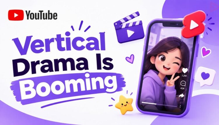 Vertical video microdrama series on YouTube Shorts