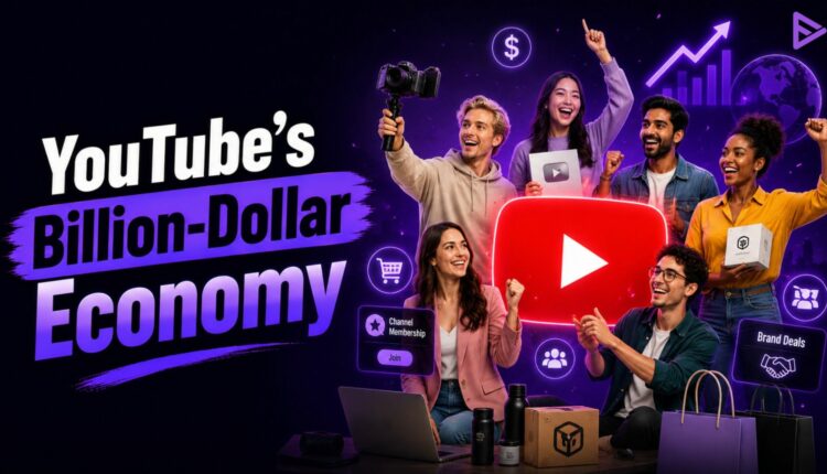 Timeline of YouTube's creator economy from the 2007 Partner Program to today